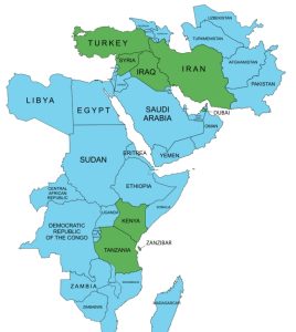 map of countries